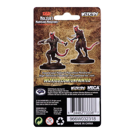 D&D Nolzur's Marvelous Miniatures - Tiefling Male Rogue