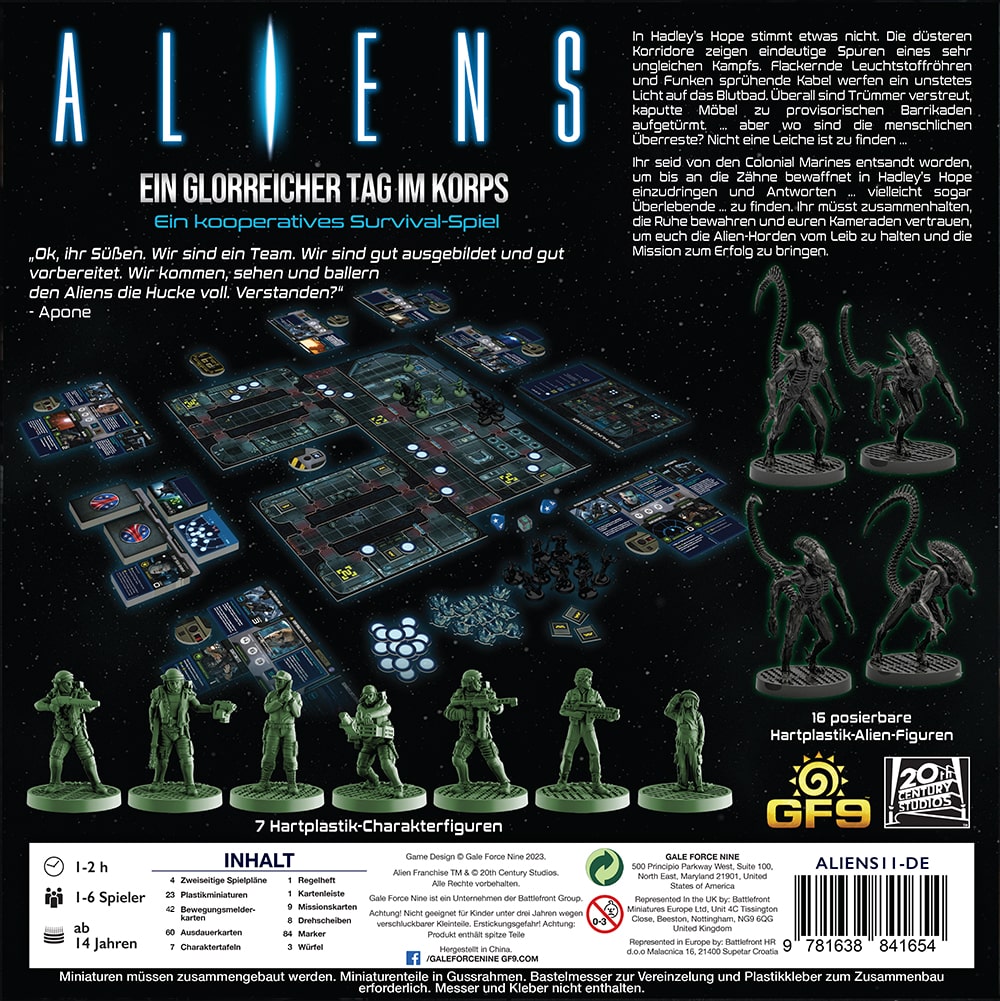 Aliens: Another Glorious Day In The Corps (Deutsch) – Updated Edition