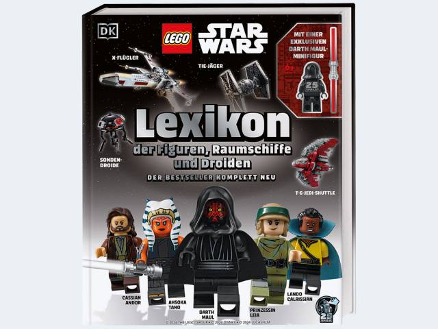 LEGO Star Wars Lexikon + Minifigur 7J 160S 25x30c