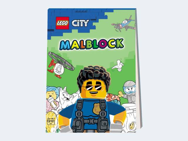 LEGO City Malblock 6+ 80S