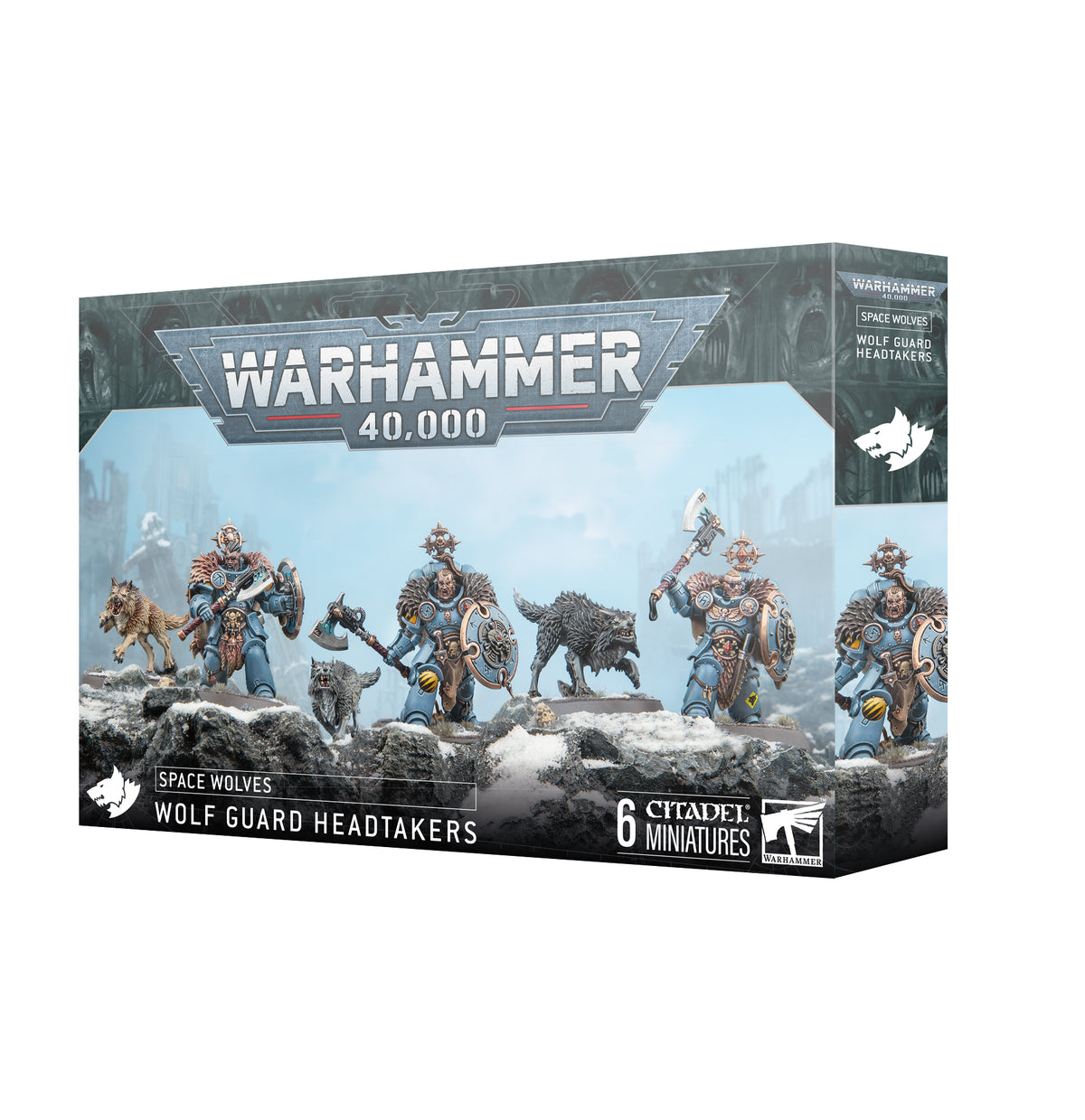 Warhammer 40.000 Space Wolves Wolfguard Headtakers