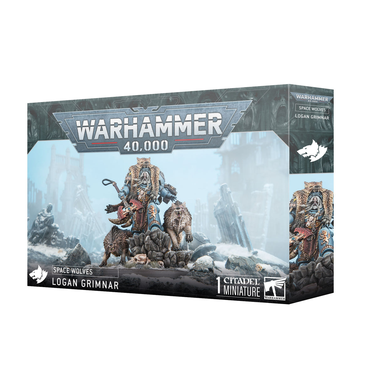 Warhammer 40.000 Space Wolves Logan Grimnar