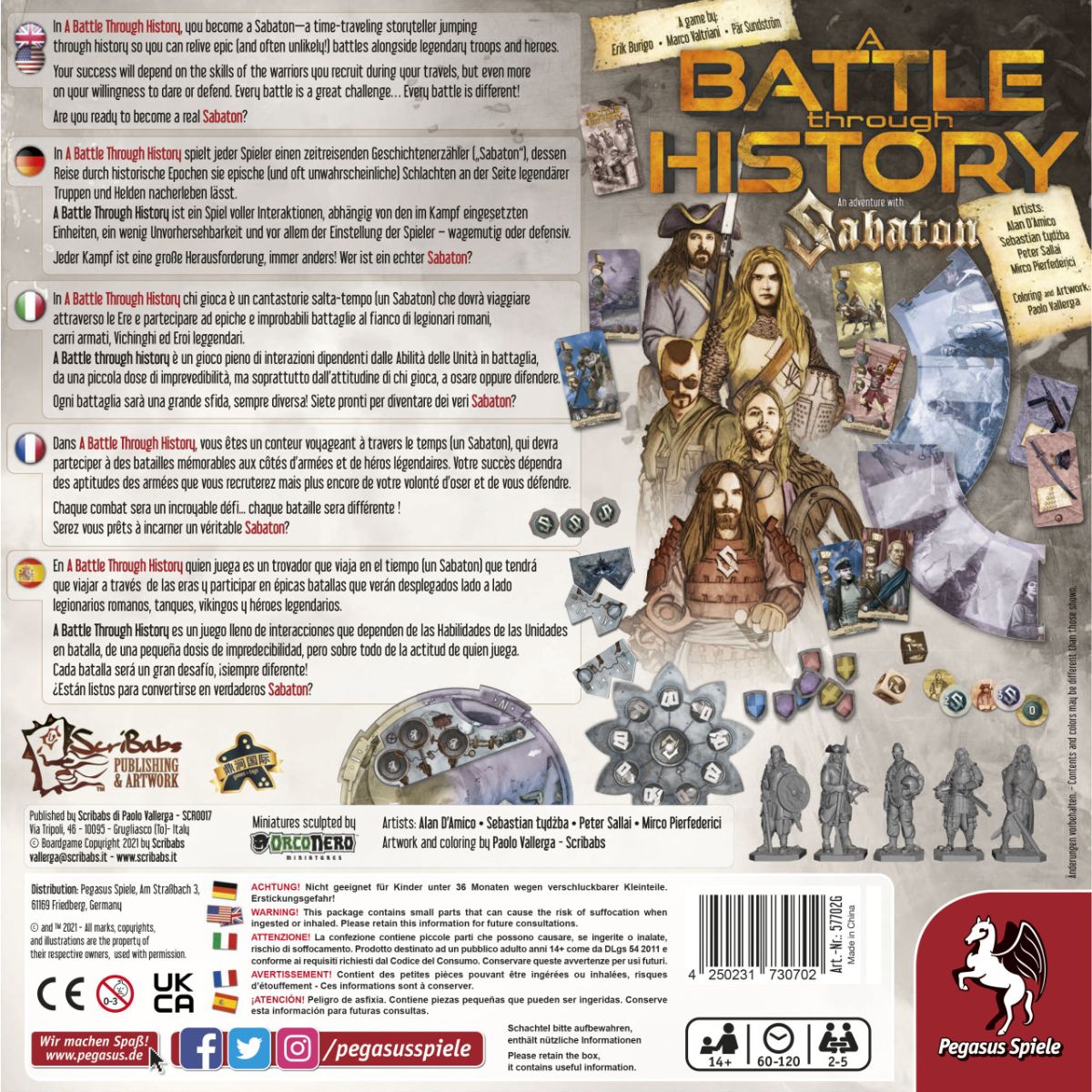 A Battle through History – Das Sabaton Brettspiel