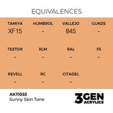 AK Interactive 3GEN Sunny Skin Tone 17ml