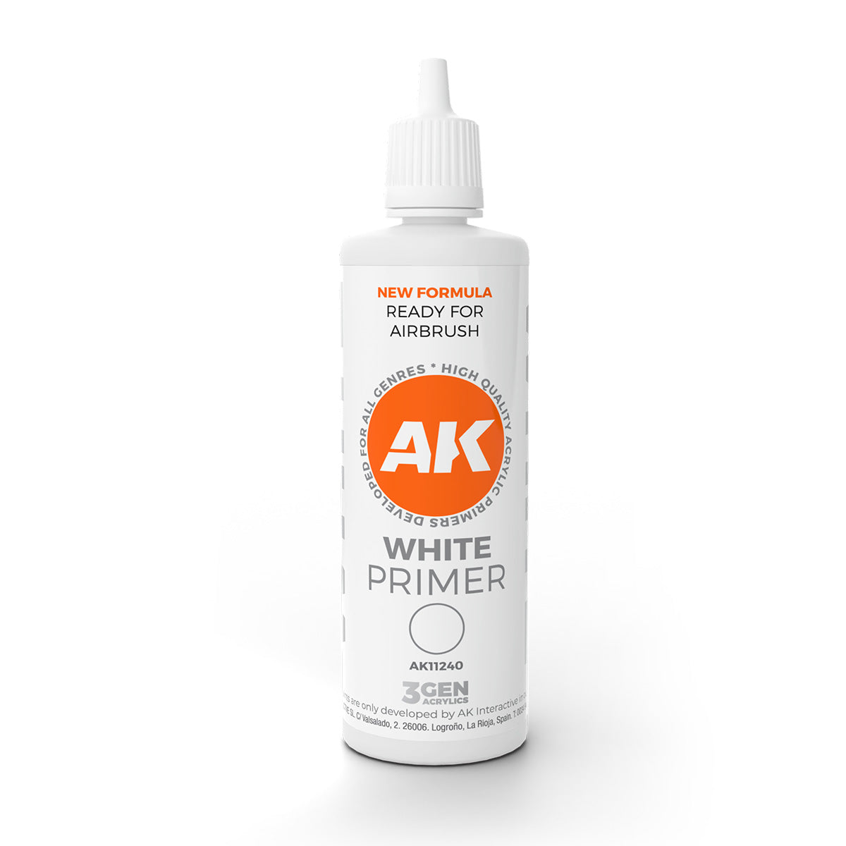 AK Interactive  White Primer (100 ml)