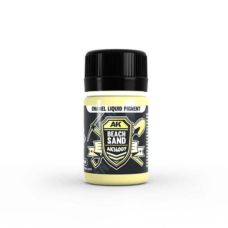 AK Interactive Enamel Liquid Pigments Beach Sand