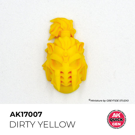 AK Interactive QUICK GEN Dirty Yellow