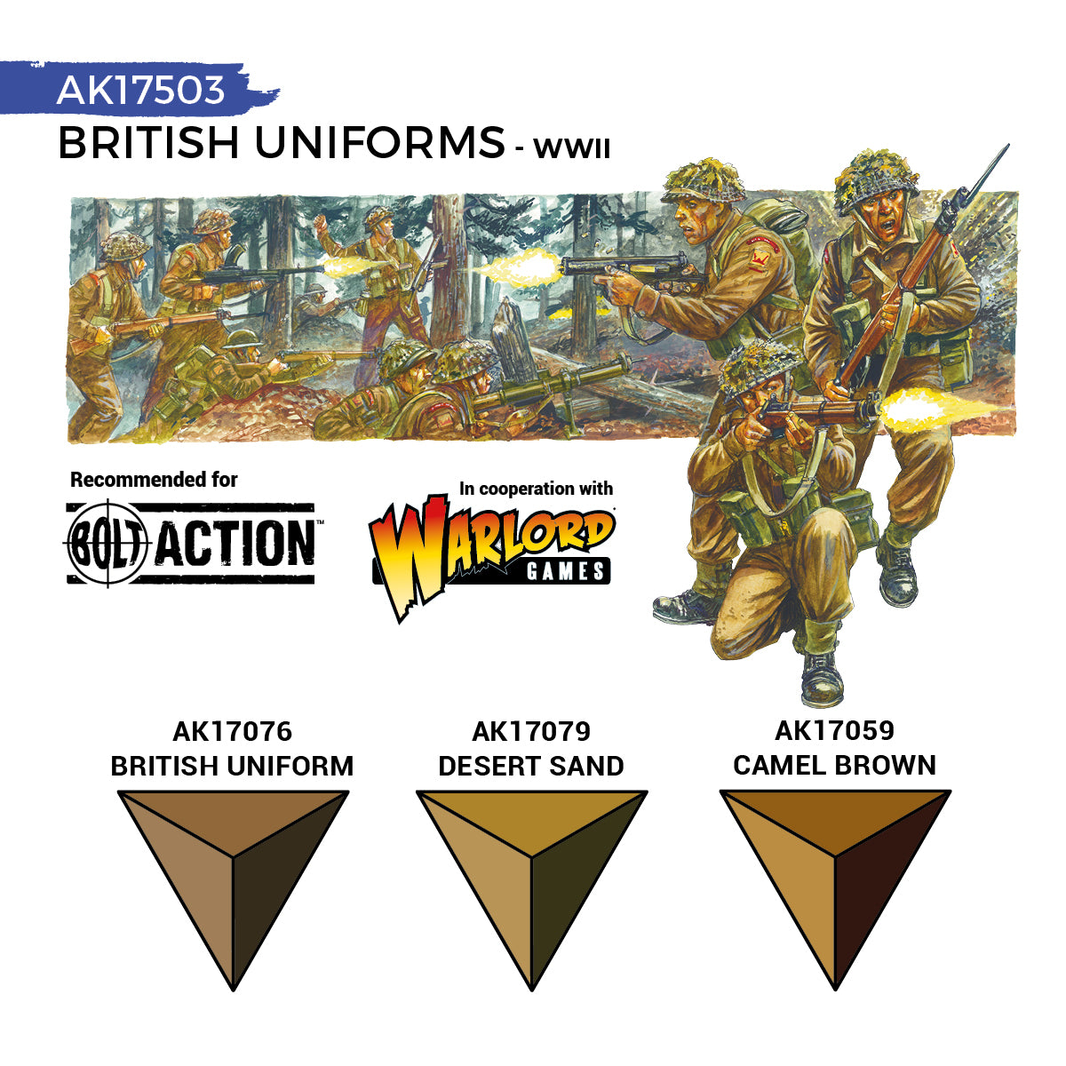 AK Interactive QUICK GEN British Uniforms Set