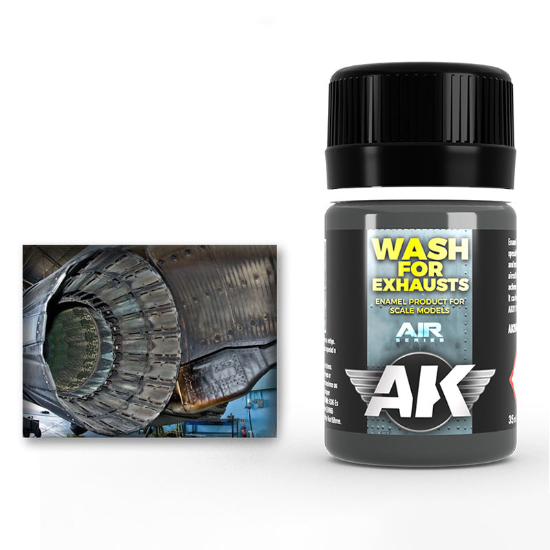 AK Interactive Enamel Effects Exhaust Wash
