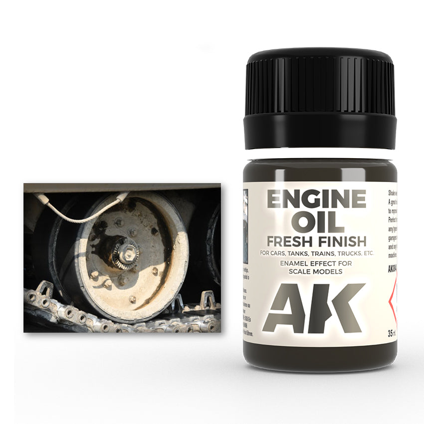AK Interactive Enamel Effects Fresh Engine Oil