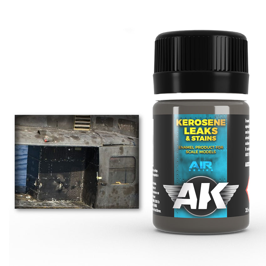 AK Interactive Enamel Effects Kerosine Leaks And Stains