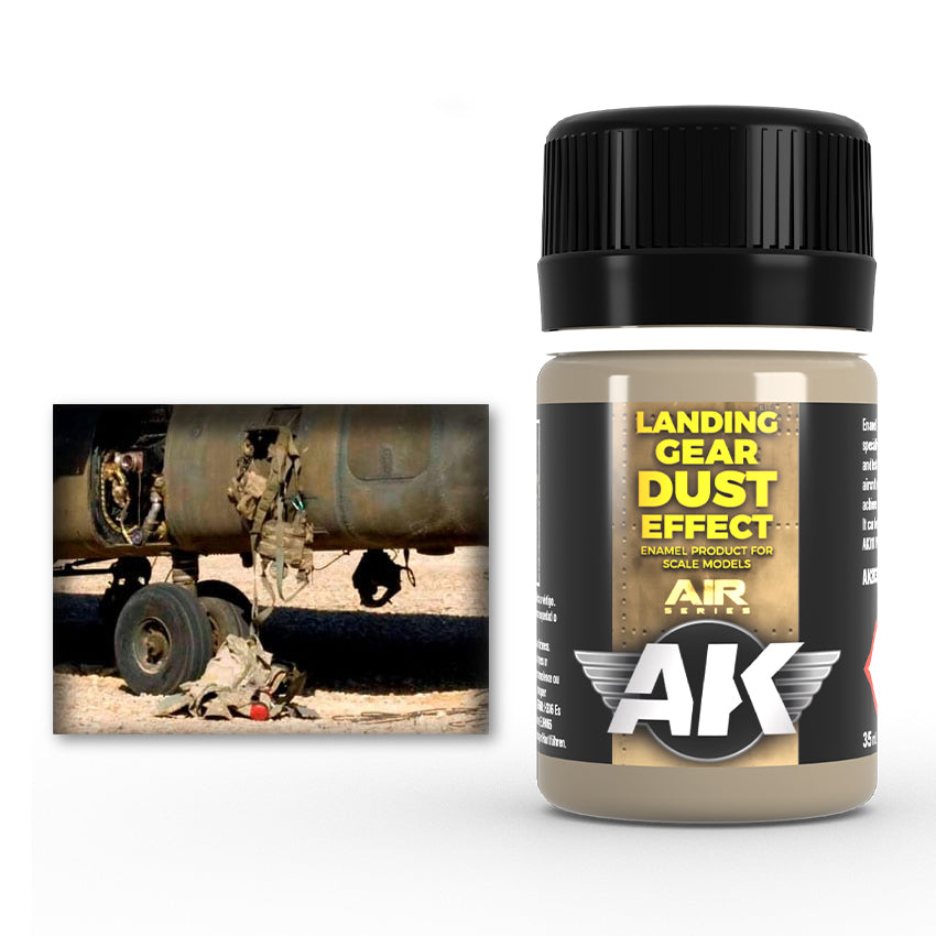 AK Interactive Enamel Effects Landing Gear Dust