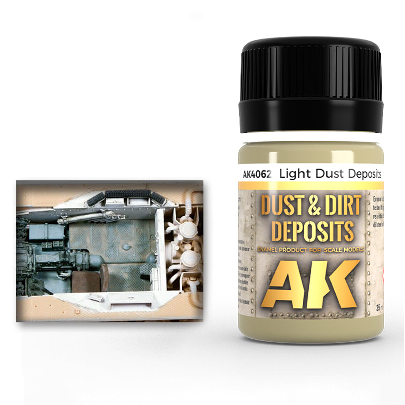 AK Interactive Enamel Effects Light Dust Deposit
