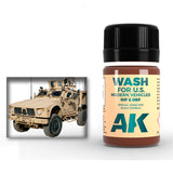 AK Interactive Enamel Effects Oif & Oef – US Vehicles Wash