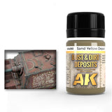 AK Interactive Enamel Effects Sand Yellow Deposit