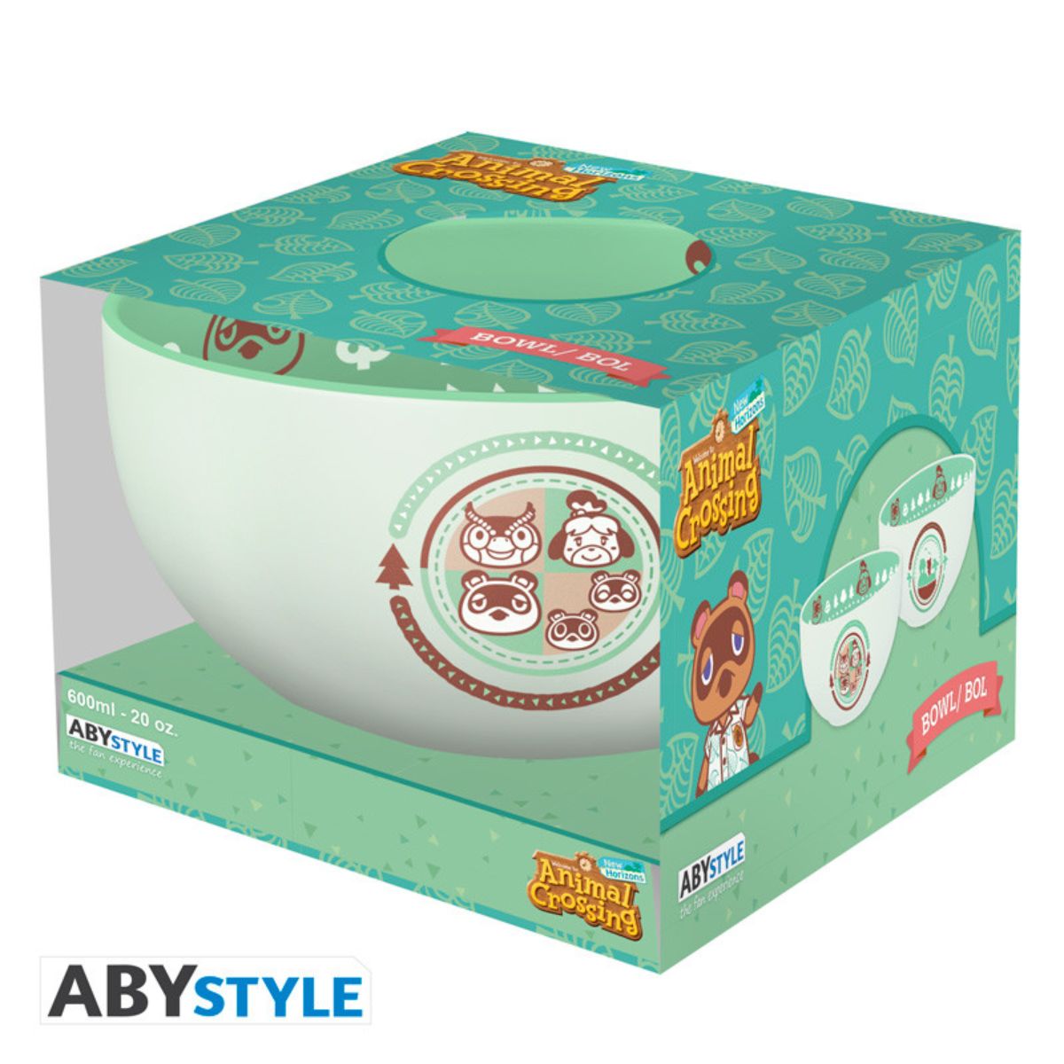 Animal Crossing Bowl 600 ml "Characters"