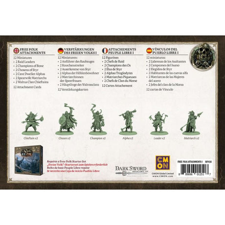 Song of Ice & Fire - Free Folk Attachments #1 (Verstärkungen des Freien Volks I)