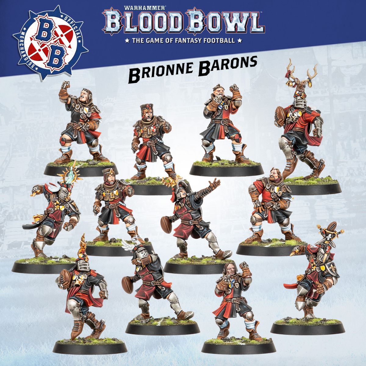Blood Bowl Bretonnian Team