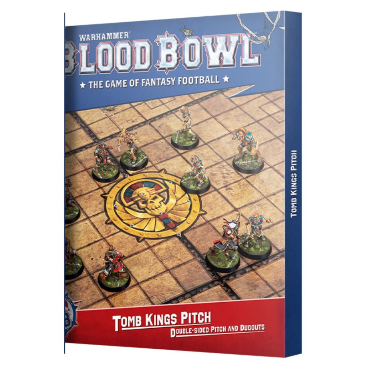 Blood Bowl Tomb Kings Team Pitch and Dugouts