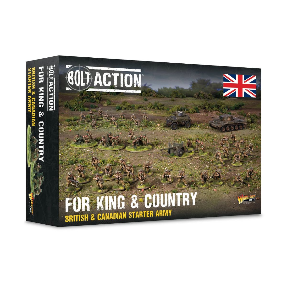 Bolt Action British & Canadian Starter Army For King & Country