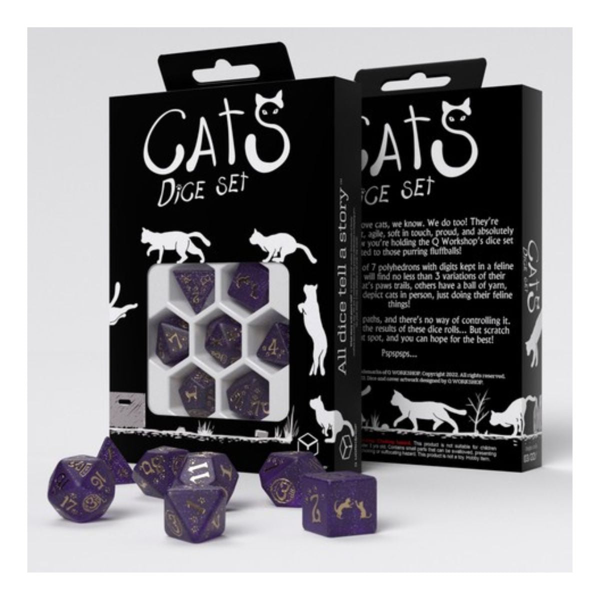 CATS Dice Set Purrito