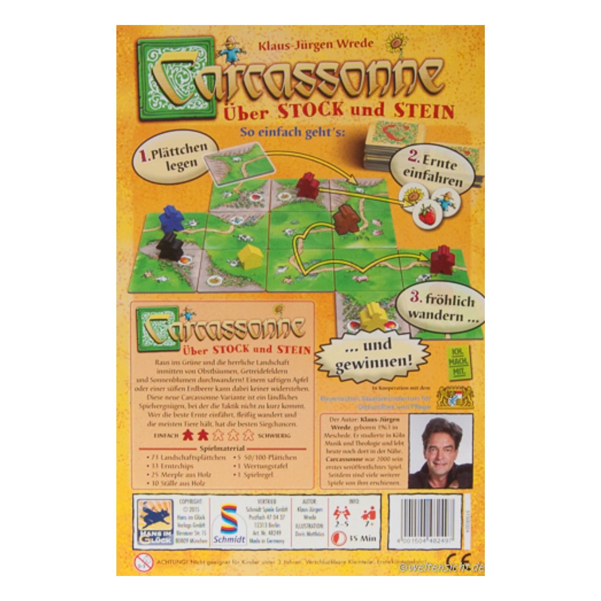 Carcassonne: Über Stock und Stein