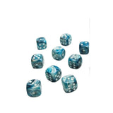 Chessex W6x36 Würfelset Lustrous Slate/Weiß