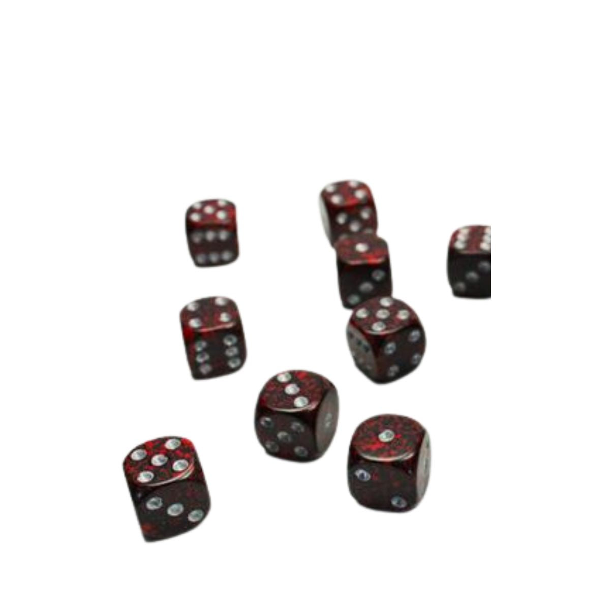 Chessex W6x36 Würfelset Speckled Silver Volcano