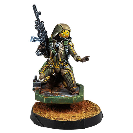 Corvus Belli Infinity Haqqislam  Mukthar, Active Response Unit (Hacker)