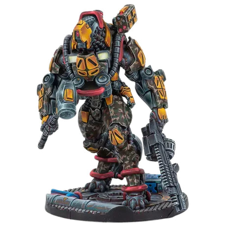 Corvus Belli Infinity NA2 Triphammers, Repurposed Industrial TAGs
