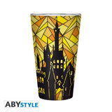 Disney Large Glass 400ml The Beauty & The Beast : Belle