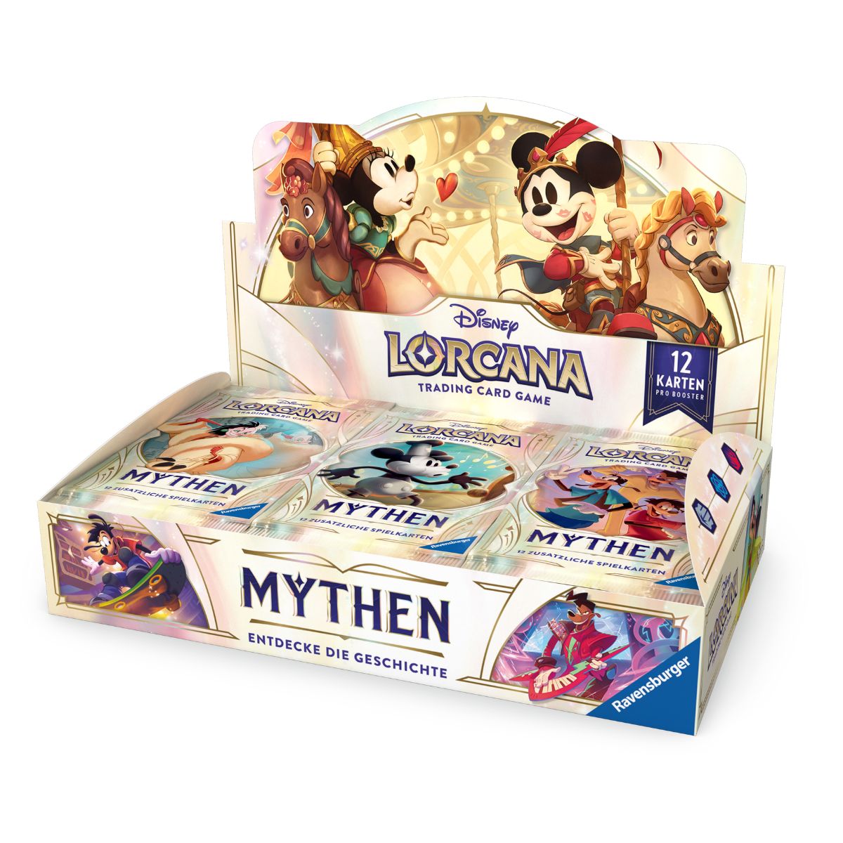 Disney Lorcana Mythen Booster Display (24 Packs) Deutsch