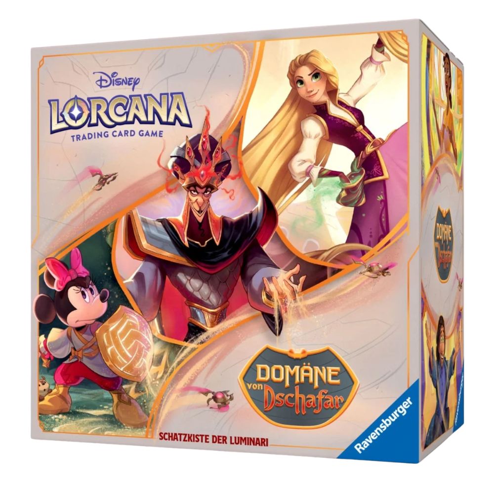Disney Lorcana Domäne von Dschafar Trove Schatzkiste der Luminari Deutsch