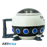 Dragon Ball Mug 3D Capsule Corp Spaceship