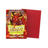 Dragon Shield Small Sleeves - Matte Crimson (60 Sleeves)