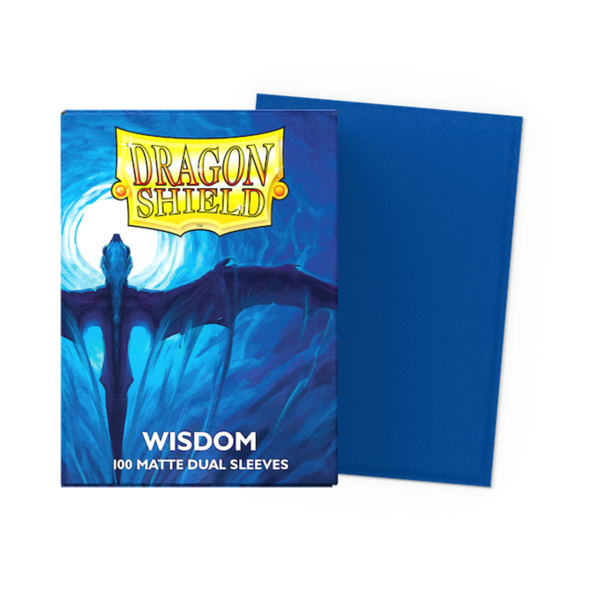 Dragon Shield Standard Size Dual Matte Sleeves - Wisdom (100 Sleeves)
