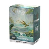 Dragon Shield Standard Size Matte Dual Art Misty Rainforest Landfall Series