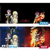 Fairy Tail Mug Heat Change 460 ml Natsu & Lucy