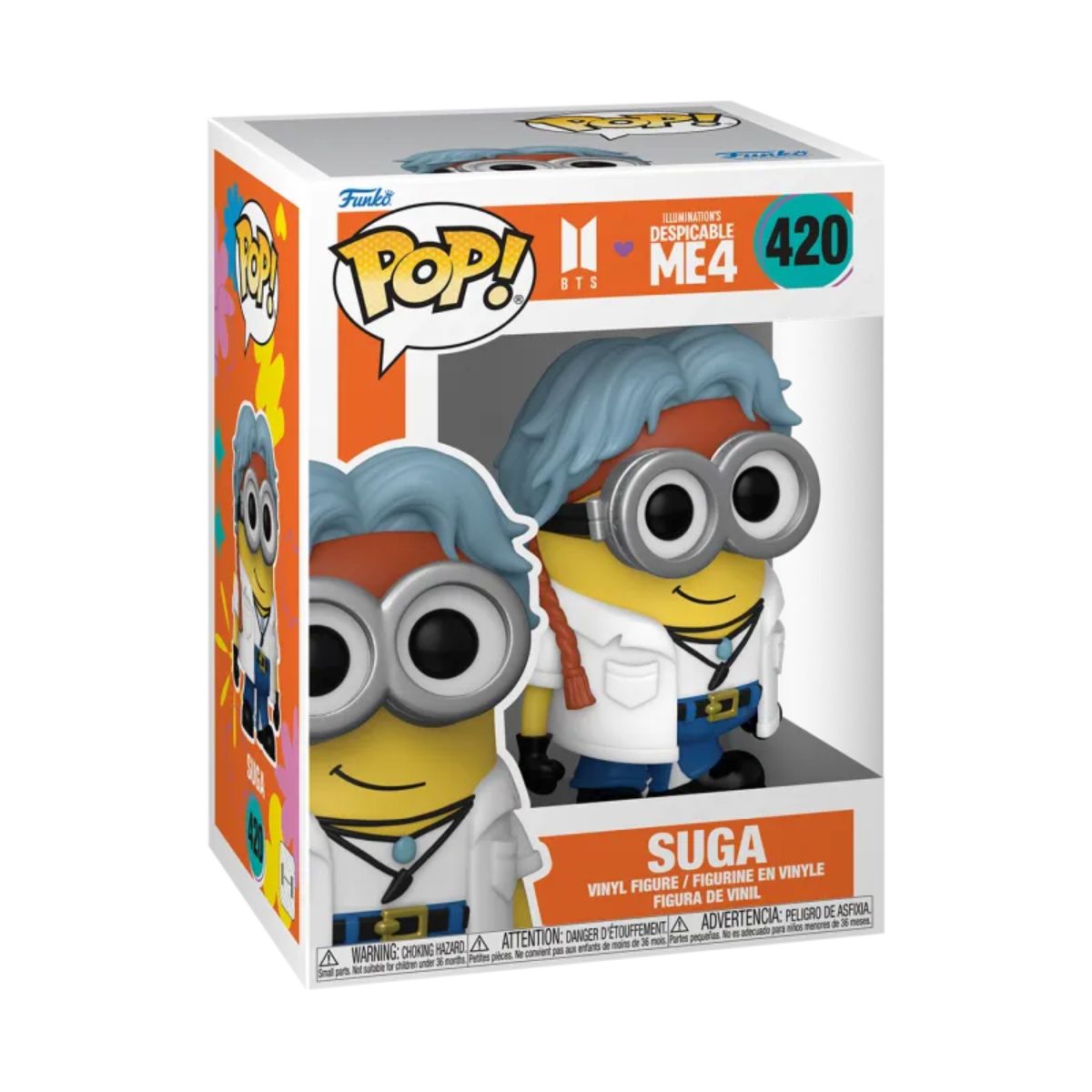 Funko POP! Suga (Minion) BTS X Despicable Me #420