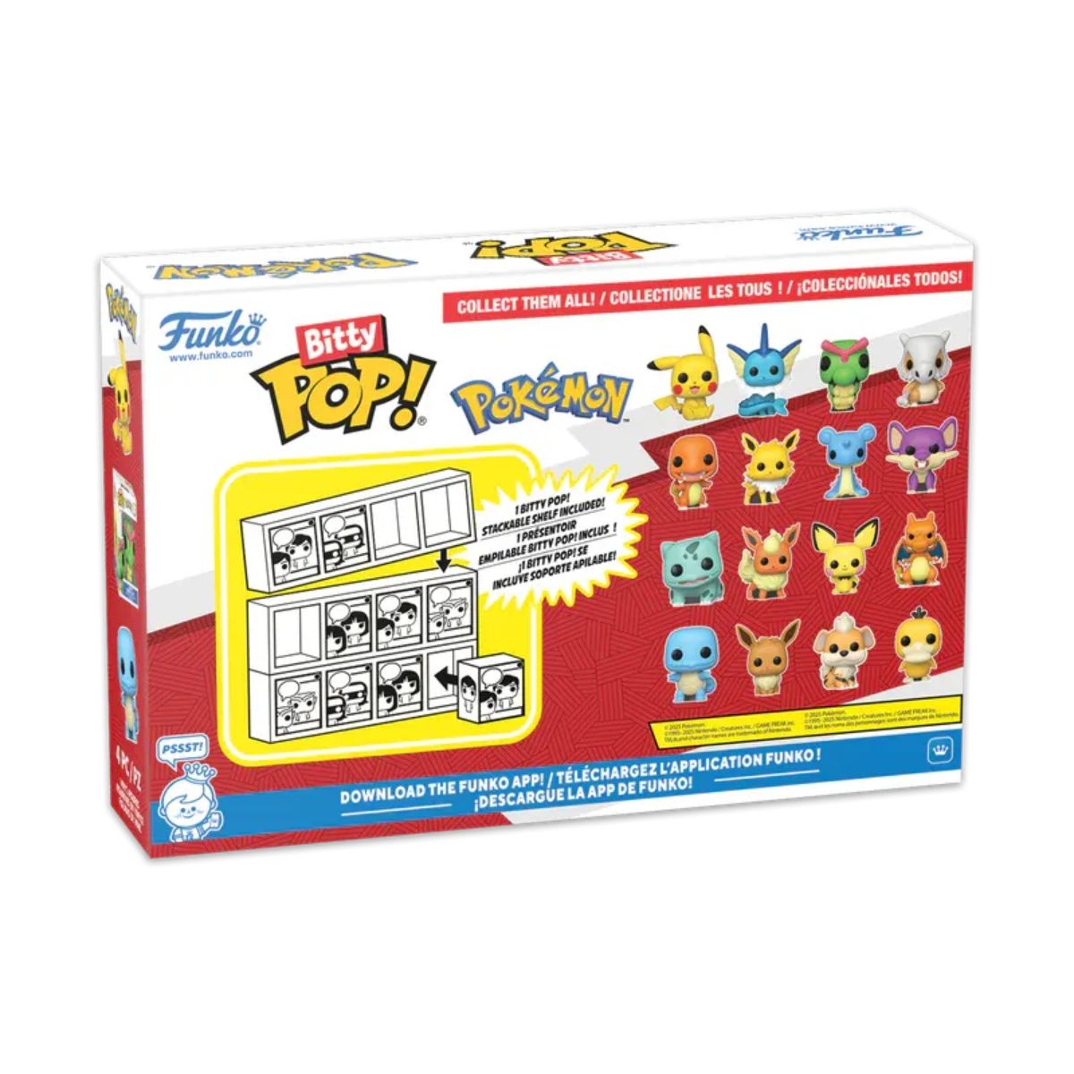 Funky Bitty POP! Pokémon Bisasam (4 Packs Series 3)