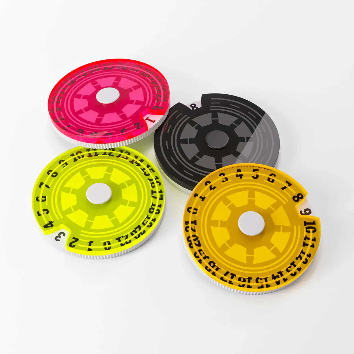 Gamegenic Life Counter Dials Gelb