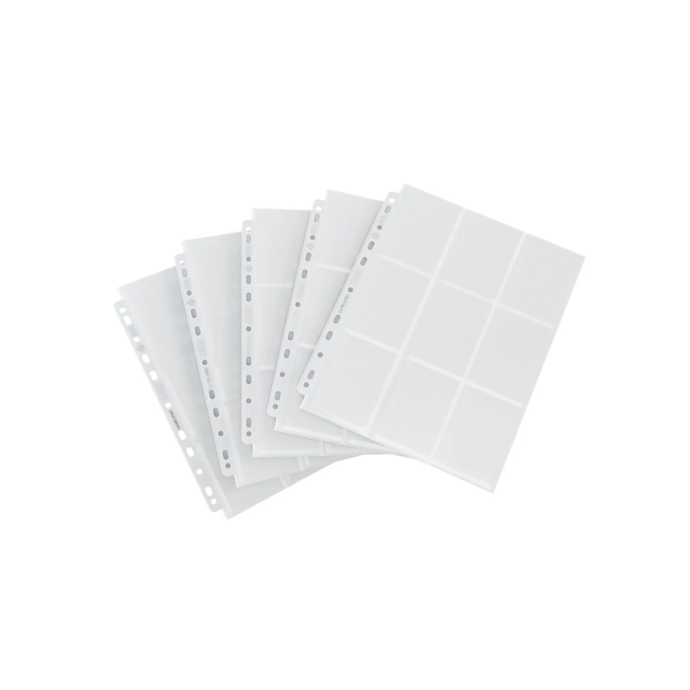 Gamegenic 18-Pocket Pages Side-Loading Weiß
