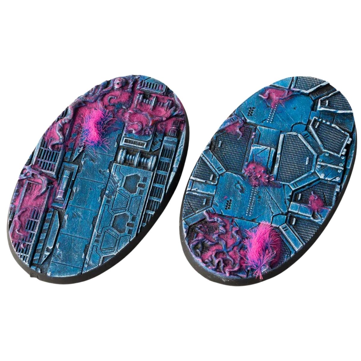 Gamers Grass Alien Infestation Bases, Oval 90mm (x2)