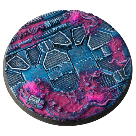 Gamers Grass Alien Infestation Bases, Round 100mm (x1)