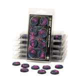 Gamers Grass Alien Infestation Bases, Round 28mm (x8)