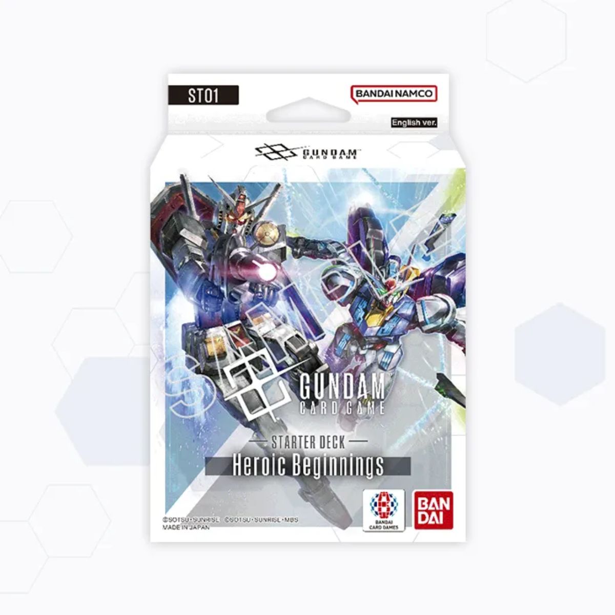 Gundam Heroic Beginnings ST01 Starter Deck Englisch