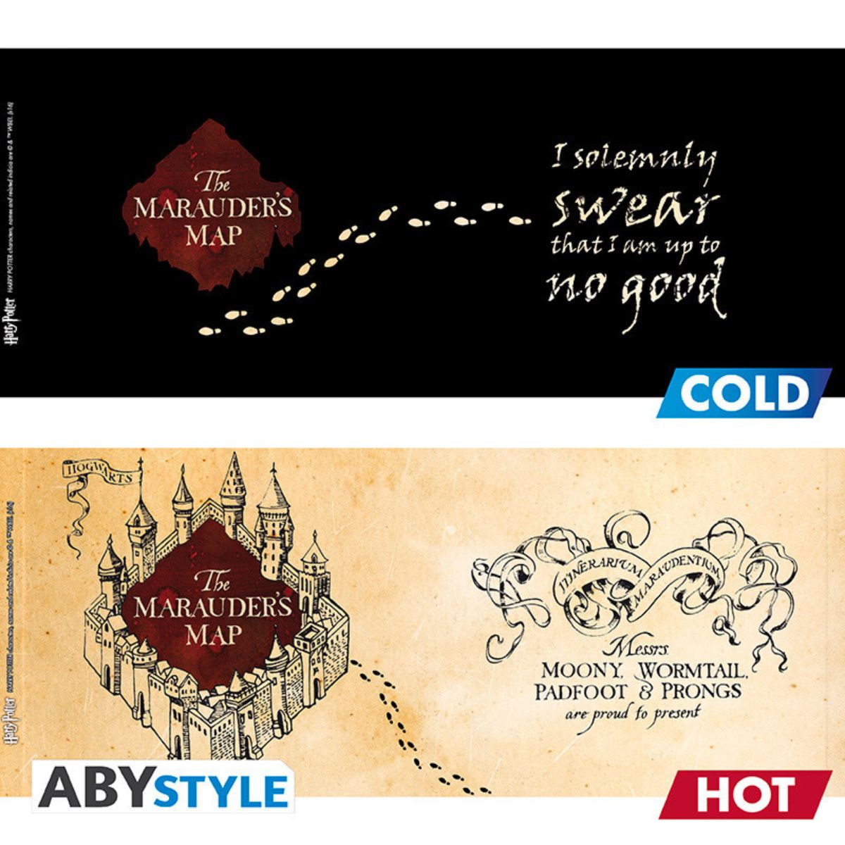 Harry Potter Marauder Tasse Heat Change (460 ml)
