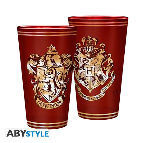 Harry Potter Premium Large Glass 400ml Gryffindor