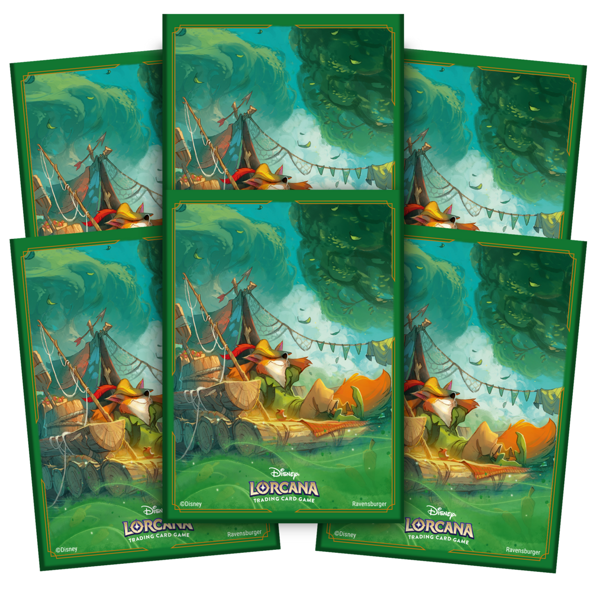 Disney Lorcana - Kartenhüllen Robin Hood