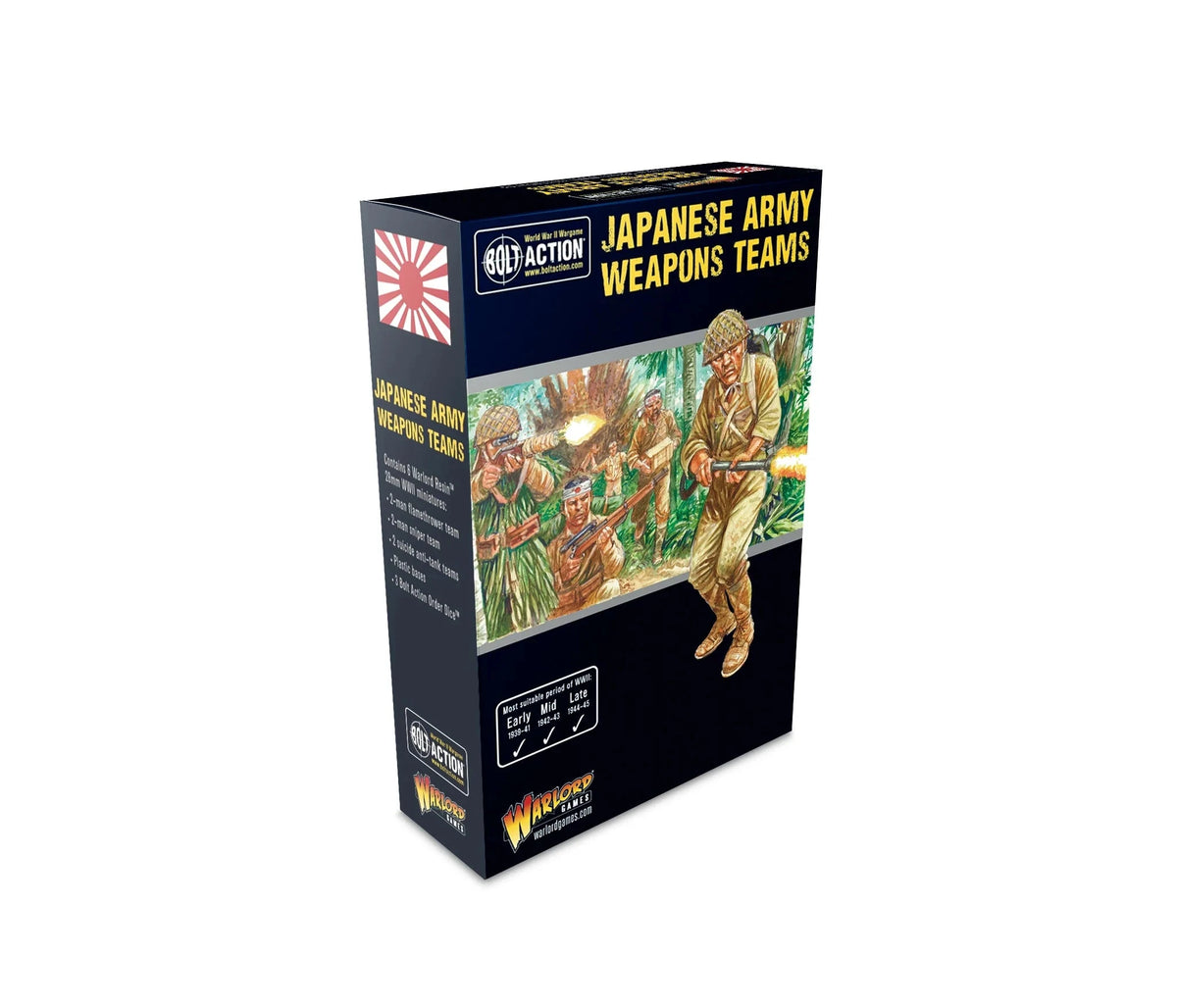 Bolt Action Japanese Army Weapons Teams